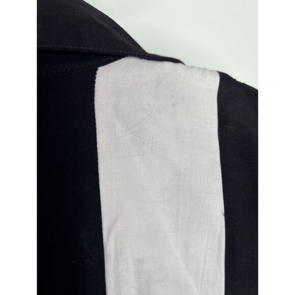 Joe Da Hun Shirt Men Designer Colorblock Striped Made USA Size XL - Picture 11 of 15